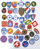 Group of 40 US Army Patches