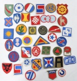 Group of 40 US Army Patches