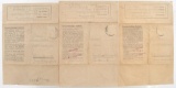 Collection of Documents from Auschwitz Concentration Camp