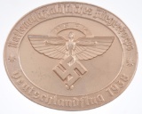 WW2 German 1938 NSFK Glider Korps Table Award.