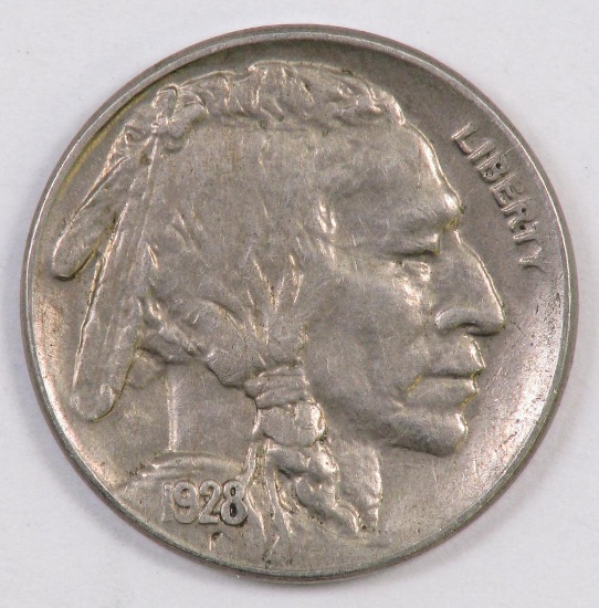 1928 D Buffalo Nickel.
