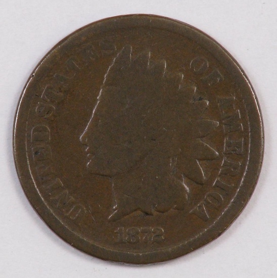 1872 Indian Head Cent.