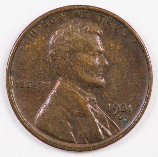 1931 S Lincoln Wheat Cent.