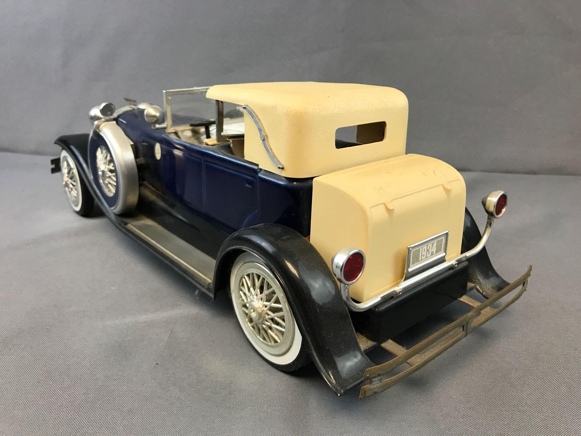 Jim Beam bourbon whiskey decanter 1934 Duesenberg | Proxibid