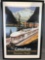 Framed Litho print Canadian Pacific scenic dome route poster