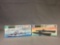 Group of 2 Battleship model kits in original boxes