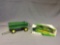 Group of 2 Ertl John Deere Tractor attachments