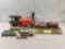 Group of toy trains