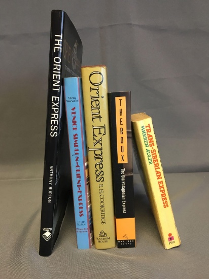 Group of 5 Orient Express Books and more