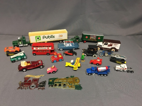 Group of Miscellaneous Cars, Tractor Trailers and more