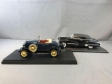 Group of 2 die cast cars 31 Model A, Cadillac