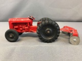 Tootsie Toy die cast Ford Tractor and disk