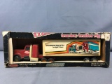 Tootsie Toy Peterbilt die cast metal tractor rig