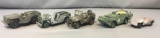 Group of 5 Military Vehicles