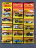 Group of 15 Matchbox die cast vehicles in original packaging