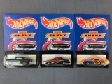 Group of 3 Hot Wheels die cast Chevy collector series cars