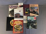 Group of 9 Lionel Train Books and more