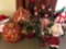 Group of Christmas Holiday Decor items