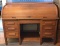 Antique oak rolltop desk