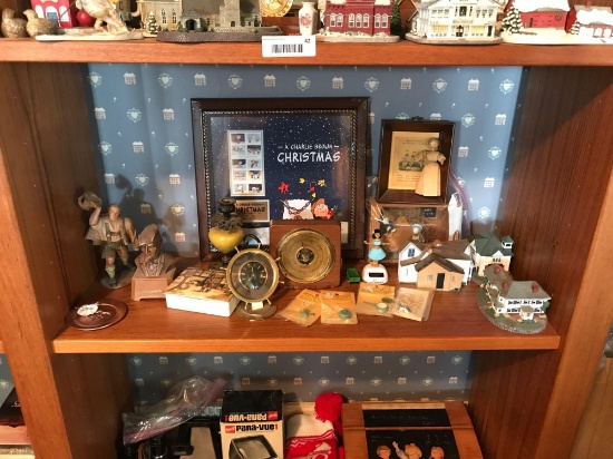 Shelf lot of miscellaneous items
