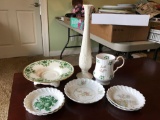 Group of 8 china plates and more