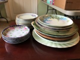 Group of plates and saucers