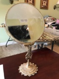 Mirror on stand