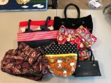 Group of 7 handbags