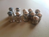 11 sterling silver salt and pepper shakers