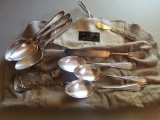 Lot of 10 mostly VintageGM Co. Silver Plate Flatware