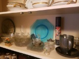 miscellaneous lot of dishes