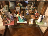 Group of Norman Rockwell figures