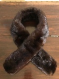 Mink collar stole