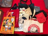 Group of Tote bags some Peanuts