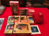 Group of Vintage Strawberry Shortcake dolls in original boxes and more