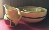 Group of 3 Watt ovenware pottery