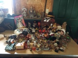Large group of Fall, Thanksgiving and Halloween decorations