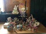 Large group of Easter decor