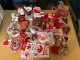 Group of Valentine decor and more