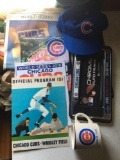 Group of Chicago Cubs memorabilia