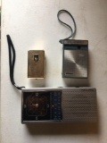 Group of three vintage radios