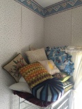 Group of Needlepoint pillows and more