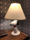 1966 snoopy porcelain lamp