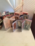 Group of 9 vintage Hallmark cloth dolls