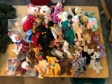 Group of Beanie Babies