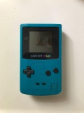 Nintendo GameBoy color with snoopy tennis game