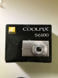 Nikon coolpix S 6100 digital camera with original box