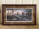 Limited edition Charles funk Ottawa Illinois print