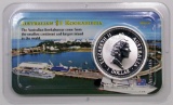 1998 Australia 1 Dollar Kookaburra 1oz. Silver.