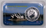 2001 Australia 1 Dollar Kookaburra 1oz. Silver.